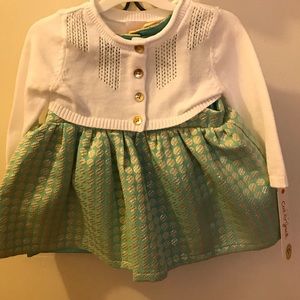 Cat & jack - little drees with sweater with Shoes